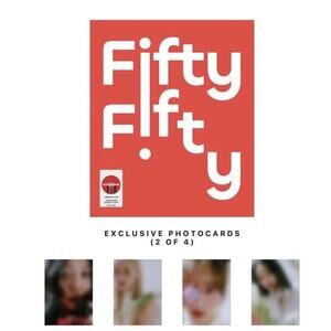 FIFTY FIFTY BEGINNING [VERSION 2 - ORANGE] NEW CD Target Exclusive. Sealed